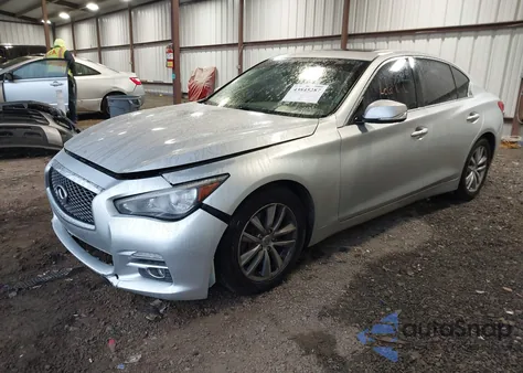 2017 Infiniti Q50 3.0T Premium from USA, damaged, VIN JN1EV7APXHM738987